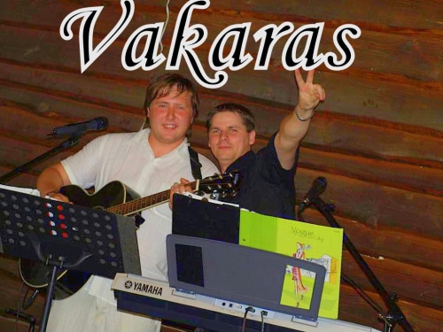 Vestuvių muzikantai Muzikinė grupė "VAKARAS"