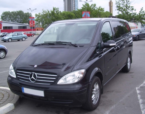 Automobilių nuoma Mercedes-Benz Viano ir Sprinter nuoma su vairuotoju