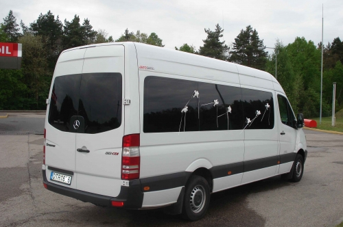 ★ Naujų modelių MERCEDES BENZ SPRINTER nuoma Jūsų vestuvėms vestu