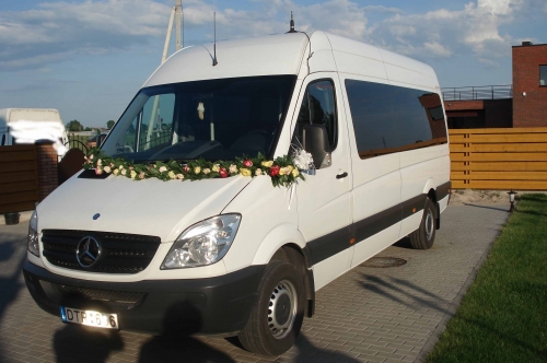 Mikroautobusų, autobusų nuoma ★ Naujų modelių MERCEDES BENZ SPRINTER nuoma Jūsų vestuvėms vestu