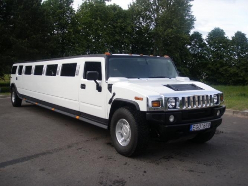 Limuzinų nuoma Hummer H2 limuzino nuoma