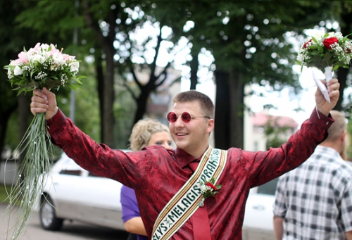 Vestuvinė atributika Austos juostos