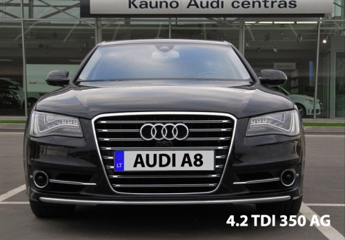 Automobilių nuoma AUDI A8 nuoma (2014 m.) 