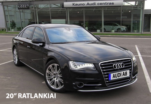 Automobilių nuoma AUDI A8 nuoma (2014 m.) 