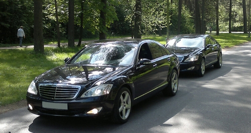 Automobilių nuoma Mercedes-Benz S klasės prabangių automobilių nuoma vestuvėms