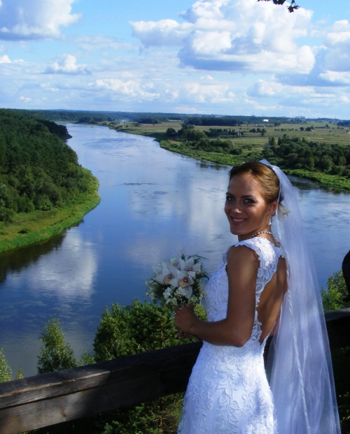 Vestuvinės suknelės Nuostabi, vienetine ranku darbo nuotakos suknele