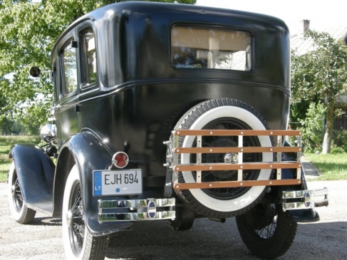 Automobilių nuoma Retro , "FORD MODEL A" 1930 m. automobilio nuoma