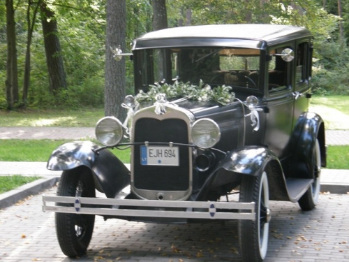 Automobilių nuoma Retro , "FORD MODEL A" 1930 m. automobilio nuoma