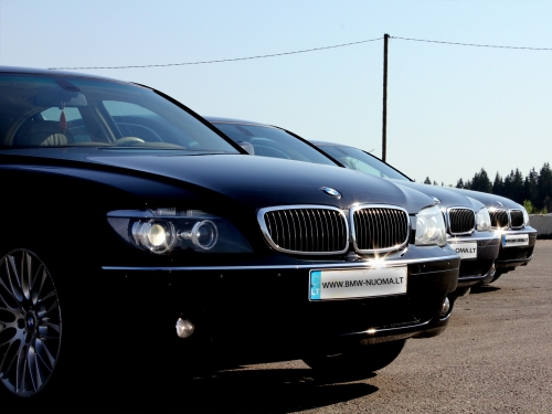 Automobilių nuoma Prabangių BMW markės automobilių nuoma (Vestuvems ir kt.) 