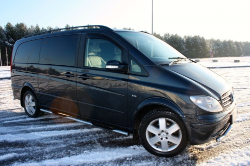 Mikroautobusų, autobusų nuoma Mikroautobusų Mercedes-Benz Viano nuoma