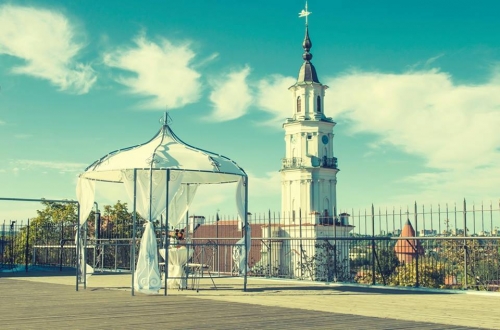 Koplytėlės Pavėsinė išvažiuojamajai santuokos ceremonijai