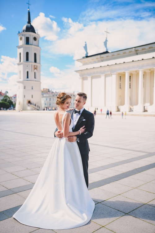 Nuoširdi ir elegantiška vestuvių fotografija.