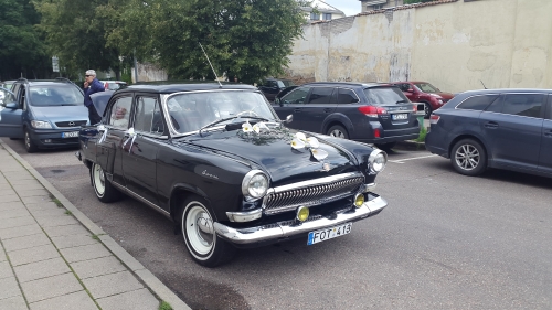 Automobilių nuoma Senovinis automobilis Volga GAZ 21 Nuoma