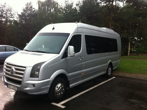 Mikroautobusų, autobusų nuoma UAB ,,AUTOBAS" Mersedes Benz 516 XXXL Sprinter.