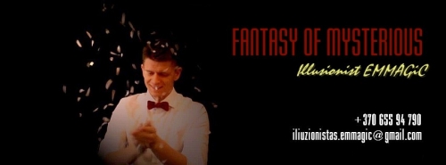 Magai, šokėjos, fakyrai ir kiti Iliuzionistas EMMAGIC ir "Fantasy of Mysterious" programa.