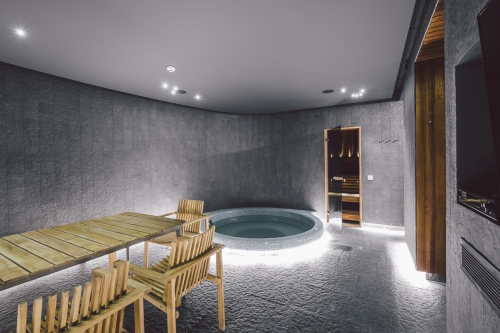 Spa centrai, sporto klubai Viešbučio "Dunetton****" pirties ir jacuzzi zona 