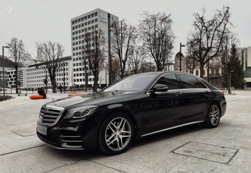 Automobilių nuoma Vip Mersedes Benz S350 Amg Long nuoma Jūsų šventei