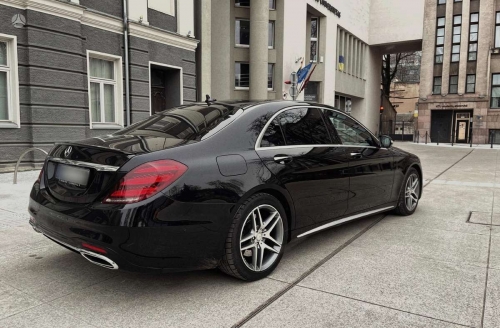 Automobilių nuoma Vip Mersedes Benz S350 Amg Long nuoma Jūsų šventei