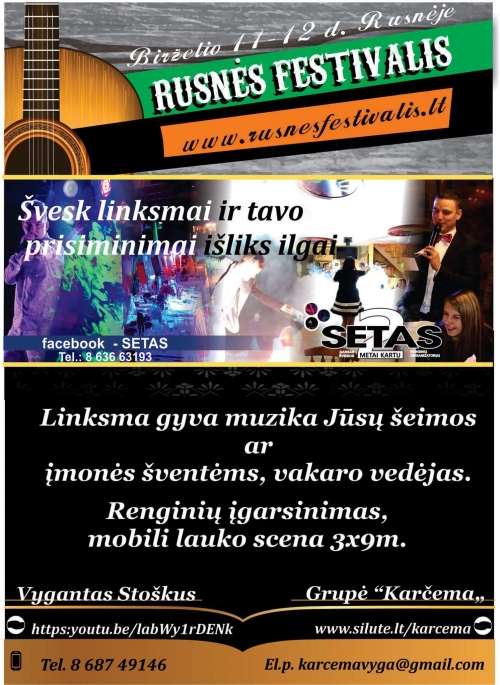 Vestuvių muzikantai Grupė "Karčema" jūsų šventėms- Vygantas +37068749146