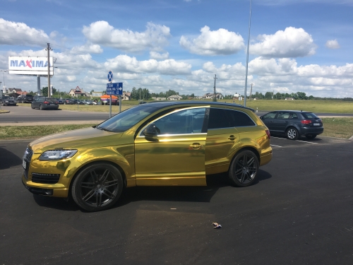 Automobilių nuoma Audi Q7 GOLD Nuoma bet kokiai jusu sventei Vestuvems !