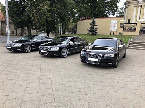 Automobilių nuoma Automobilių Audi A8 nuoma vestuvėms 2019 !!!