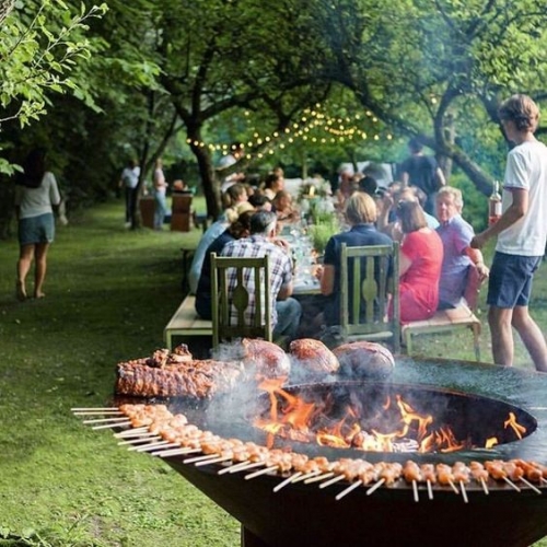 Maistas pobūviams Grill šefas, grill paslaugos Jūsų šventei